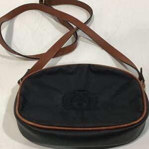 Women’s Vintage Bottega Veneta Marco Polo Stylish Black/Brown Crossbody Bag